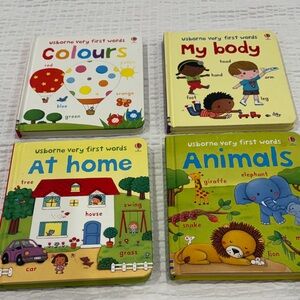 Usborne Very First Words Book Set